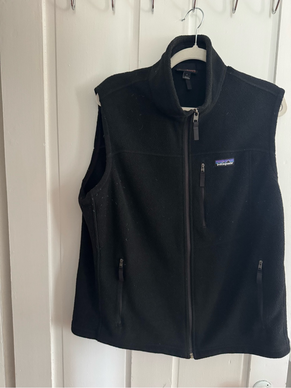 Men’s Patagonia Black Fleece Vest